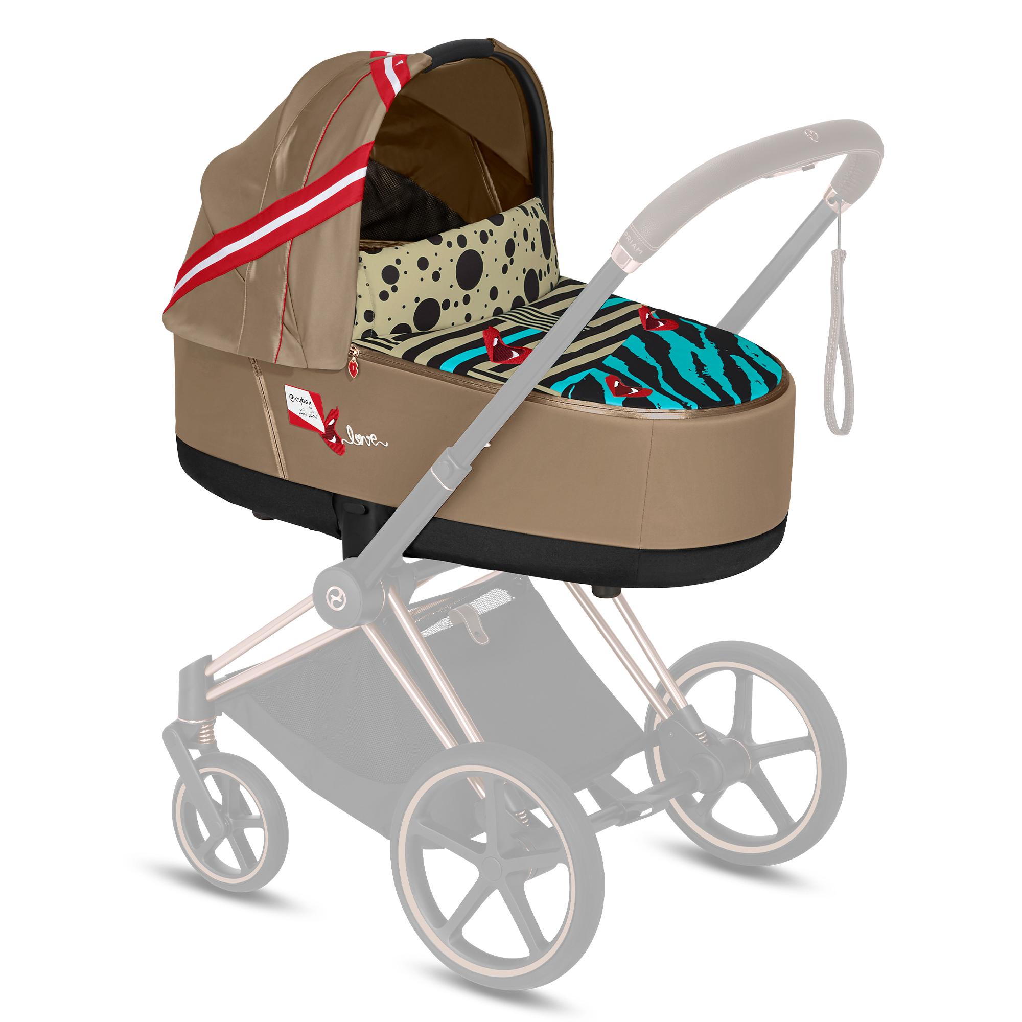 Cybex Priam Lux Carry Cot Fashion Karolina Kurkova One Love - Cybex