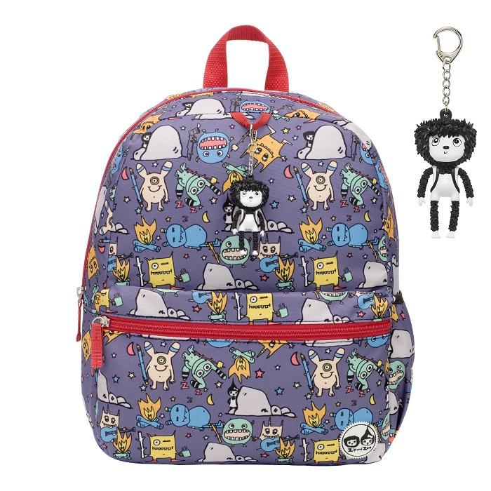 BabyMel Zip & Zoe Junior Backpack Monster - BabyMel